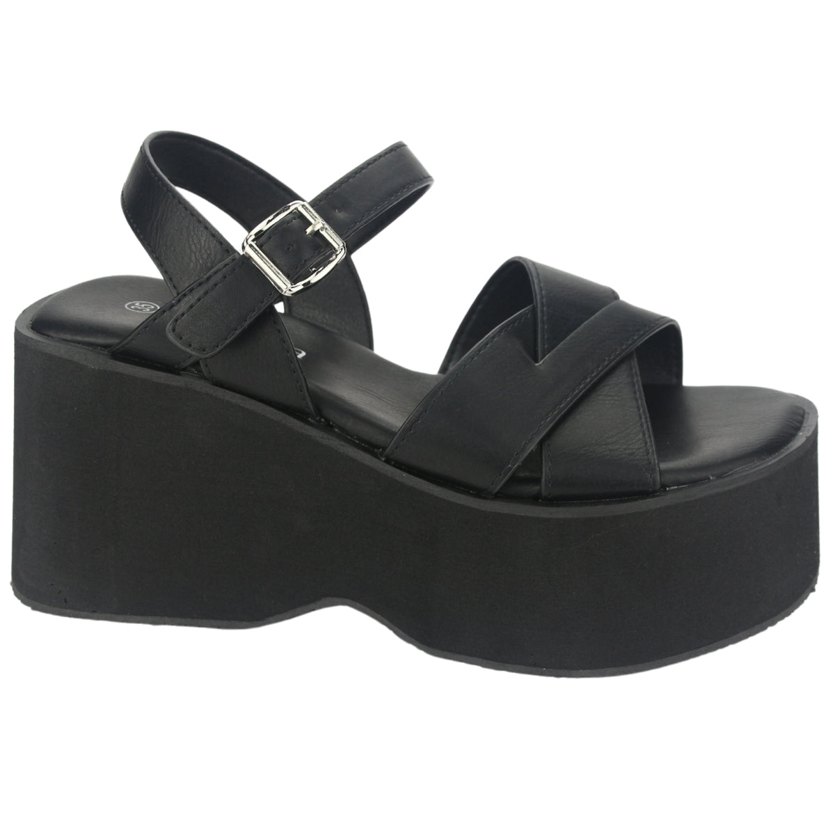 Sandalia Chalada Mujer Verena-5 Negro Casual