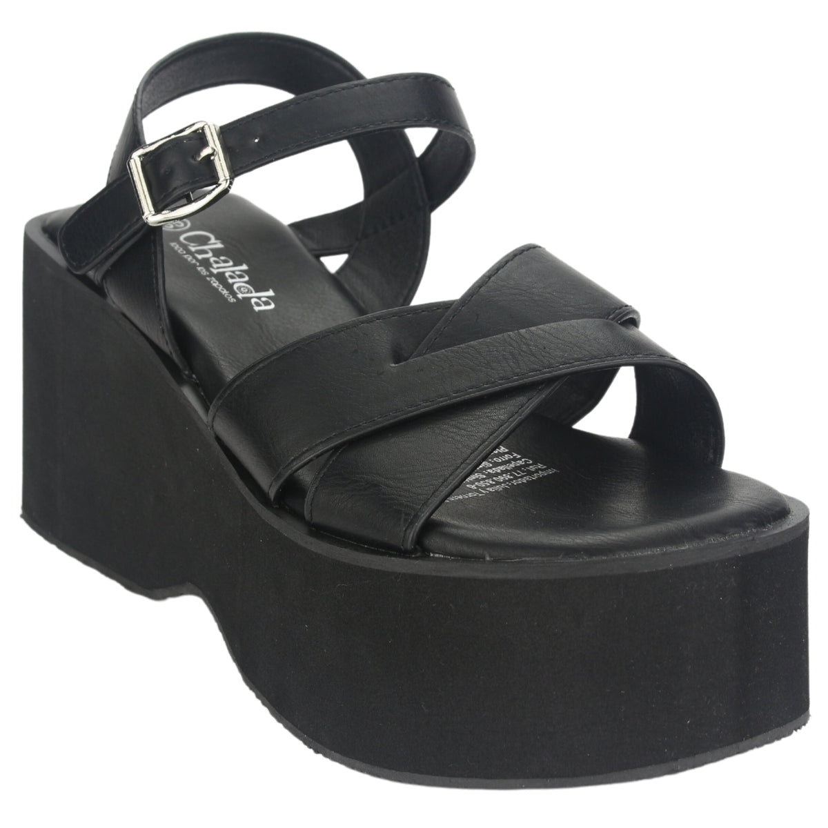 Sandalia Chalada Mujer Verena-5 Negro Casual