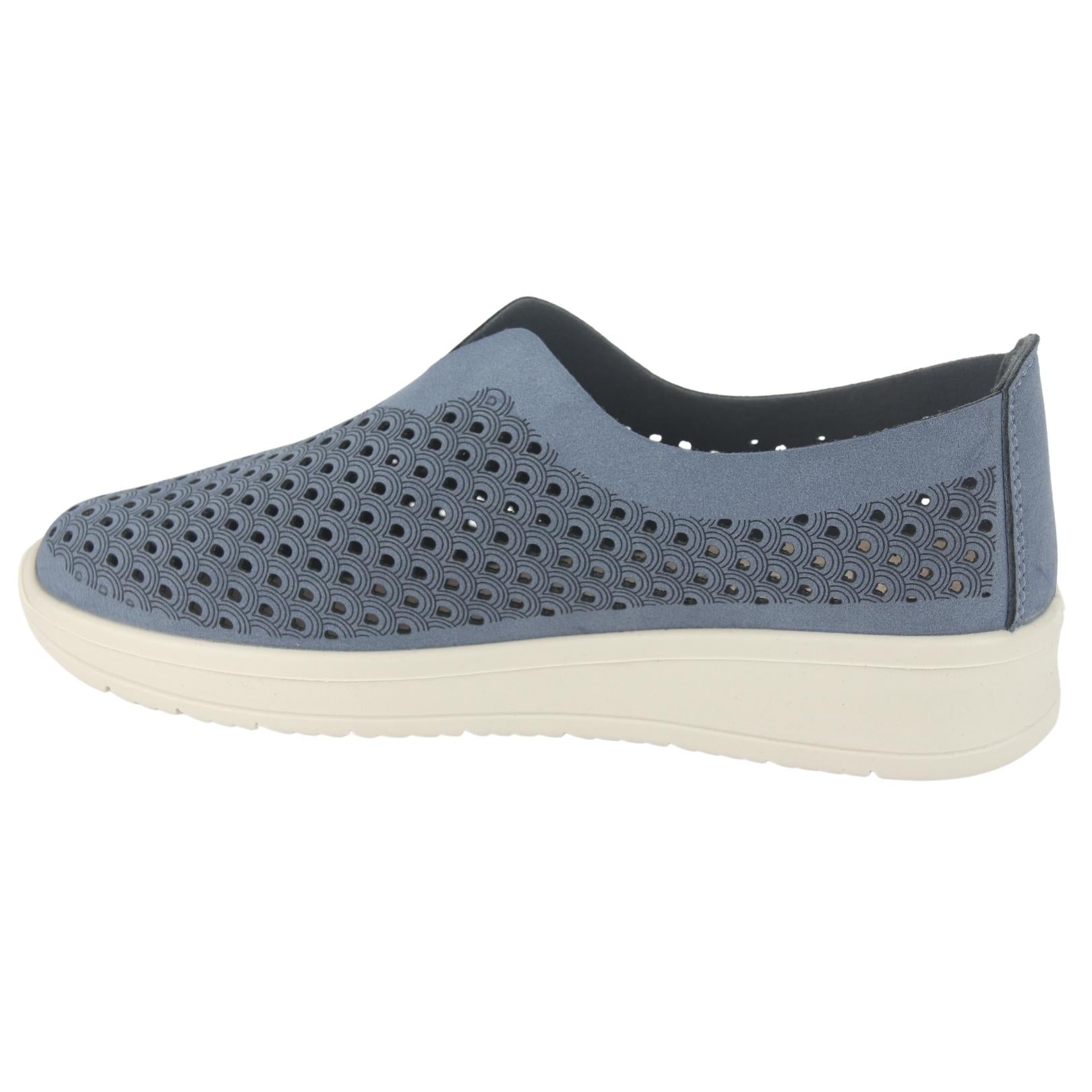 Mocasin Chalada Mujer Duster-1 Azul Marino Casual