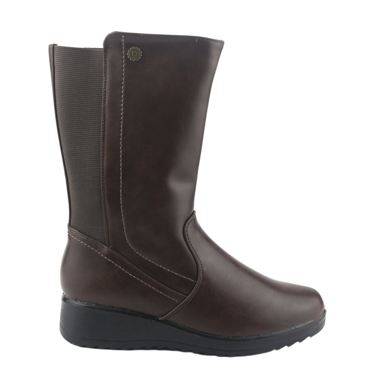 Botin Chalada Mujer Humen-3 Café Casual