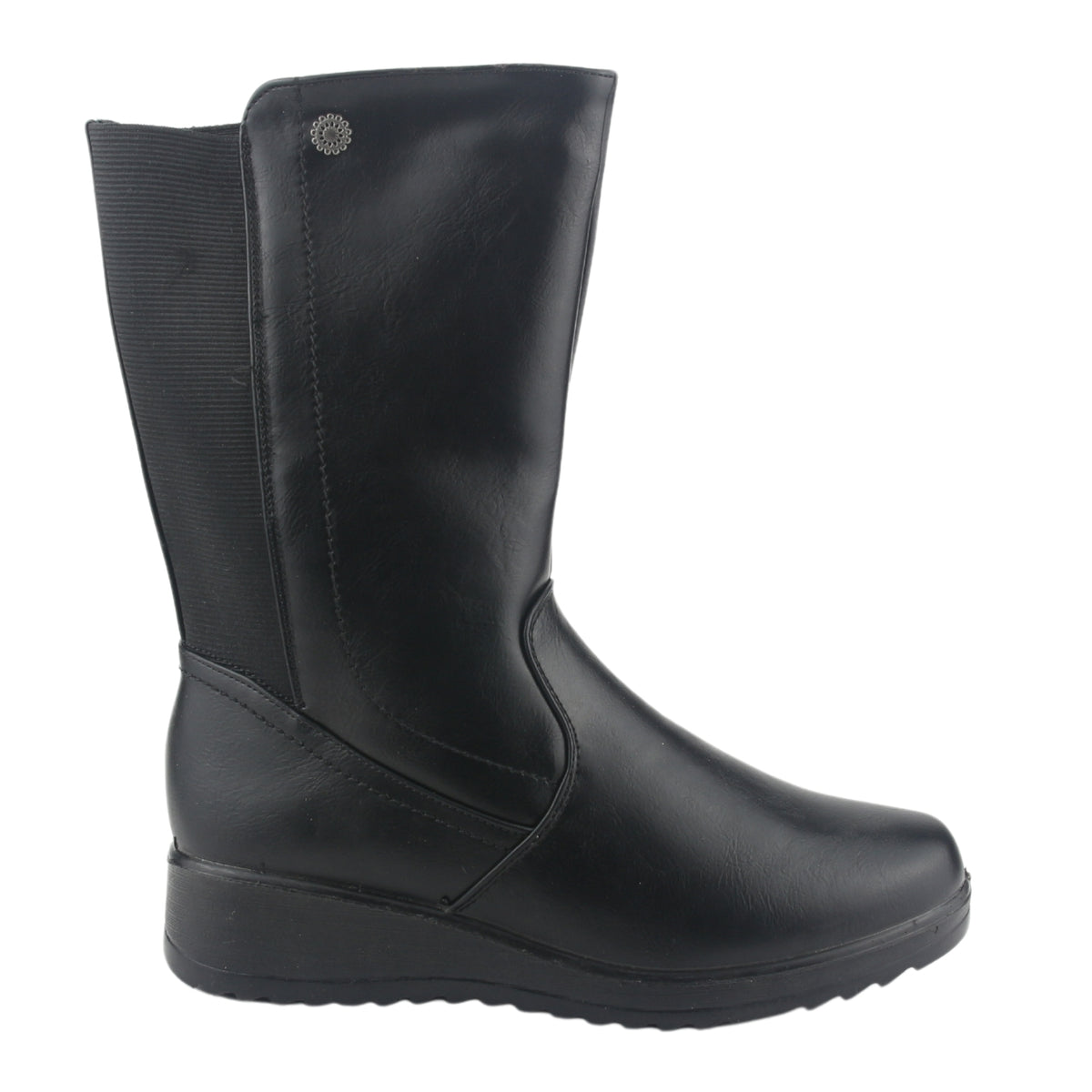 Botin Chalada Mujer Humen-3 Negro Casual