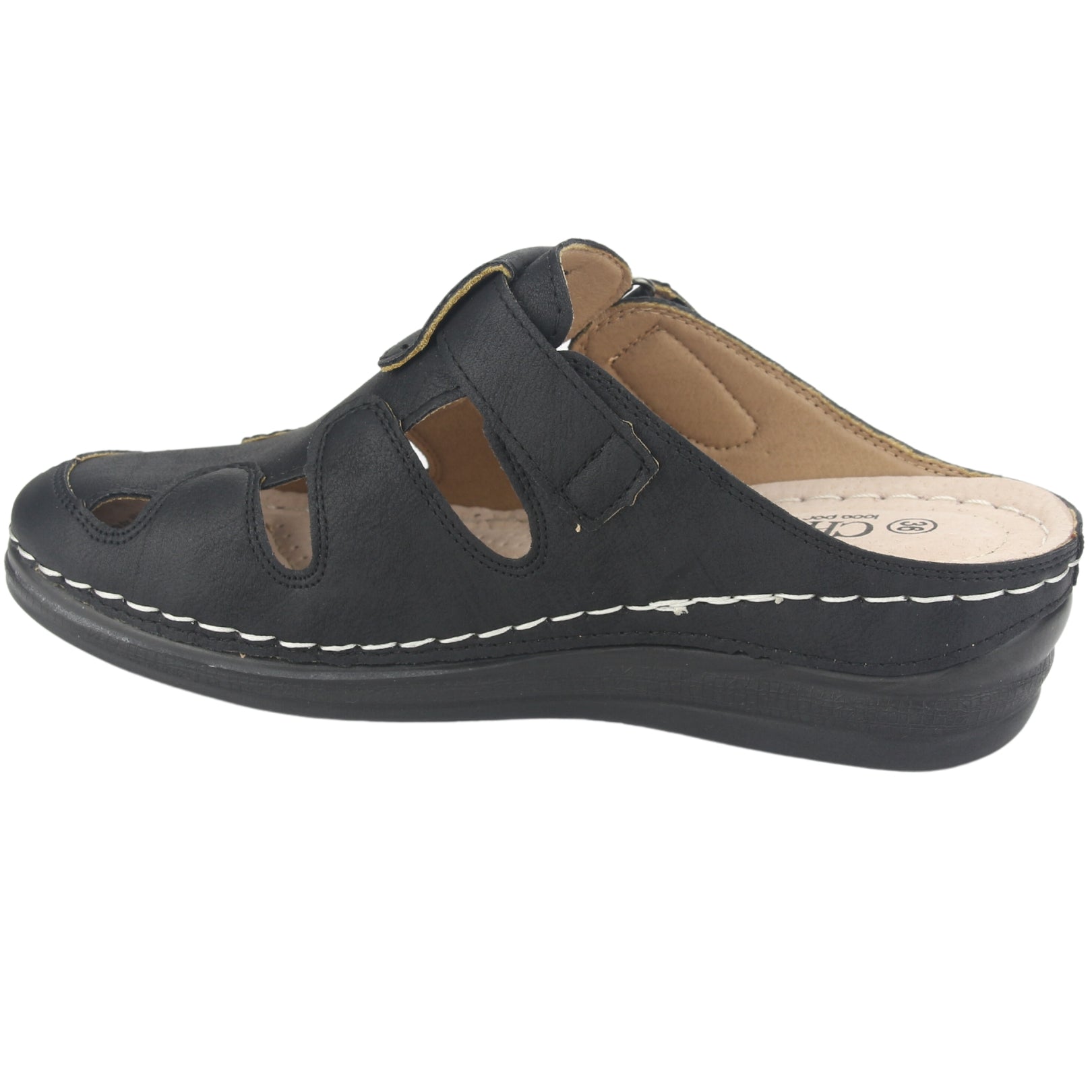 Zapato Chalada Mujer Musa-2 Negro Casual