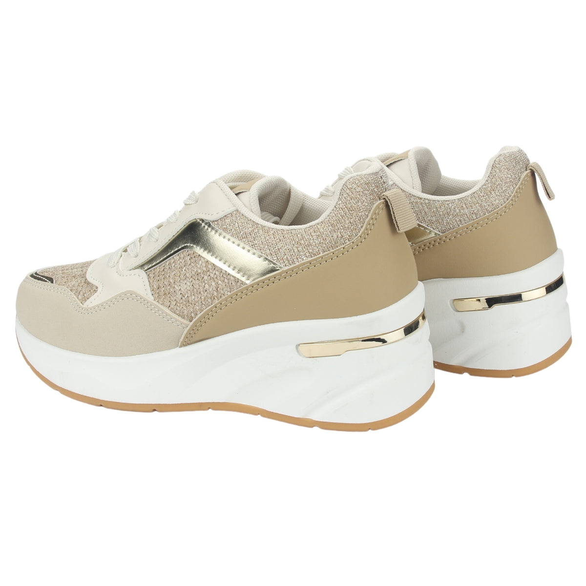 Zapatilla Chalada Mujer Juna-1 Beige Casual