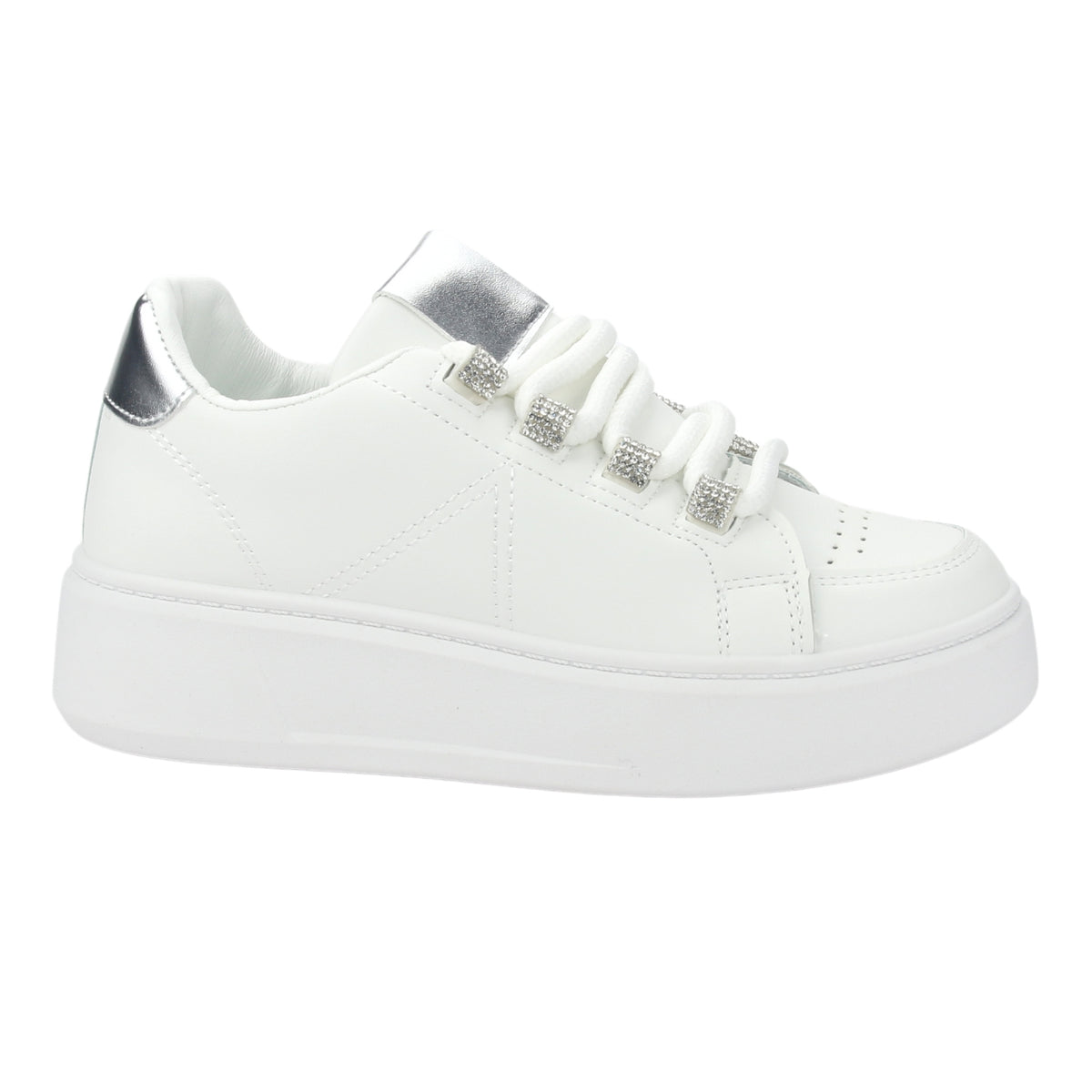 Zapatilla Chalada Mujer Tribol-1 Blanco Urbano