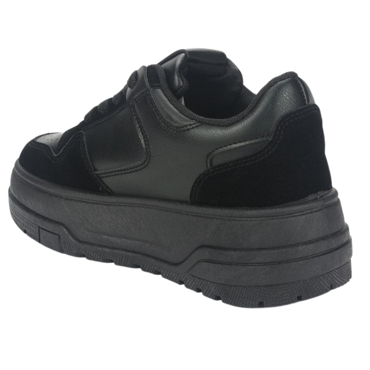 Zapatilla Chalada Mujer Trume-1 Negro Casual