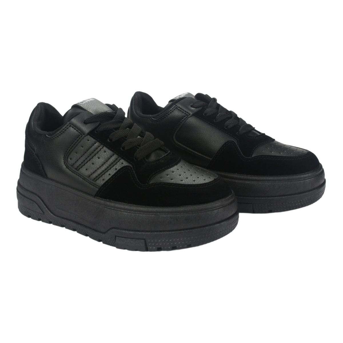 Zapatilla Chalada Mujer Trume-1 Negro Casual