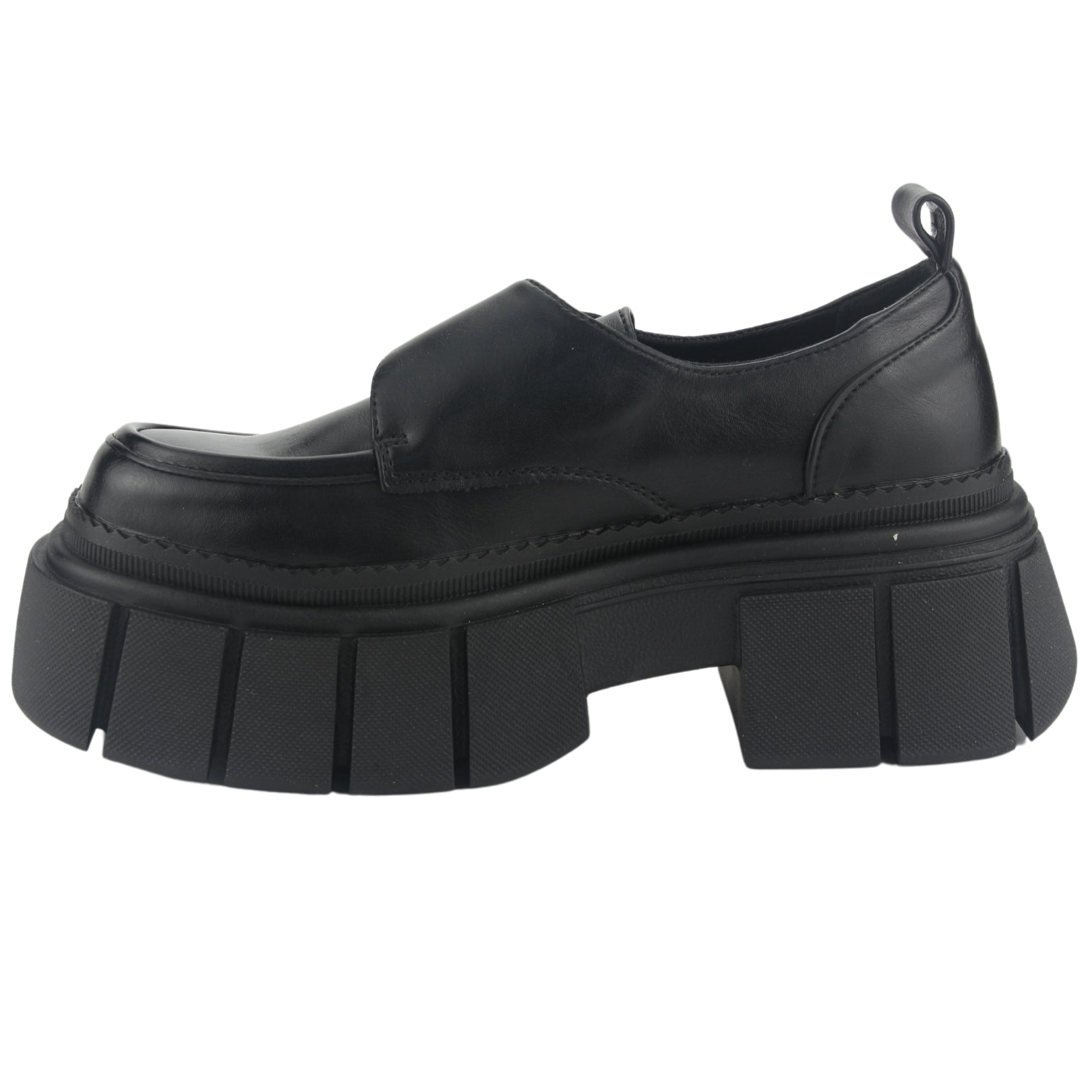 Mocasin Chalada Mujer Bresh-1 Negro Casual