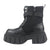 Botin Chalada Mujer Bresh-3 Negro Plataforma