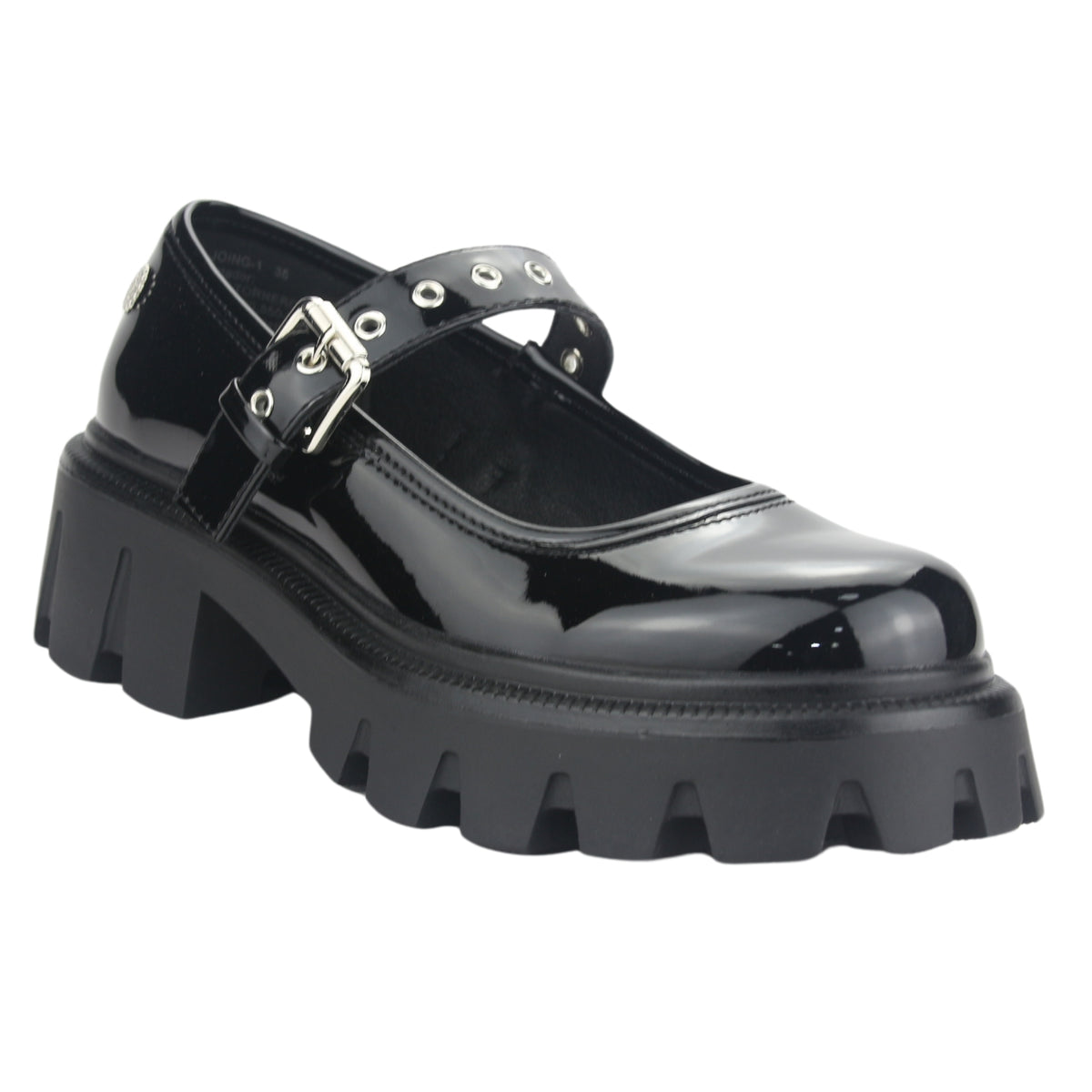 Zapato Chalada Mujer Joing-1 Negro Plataforma