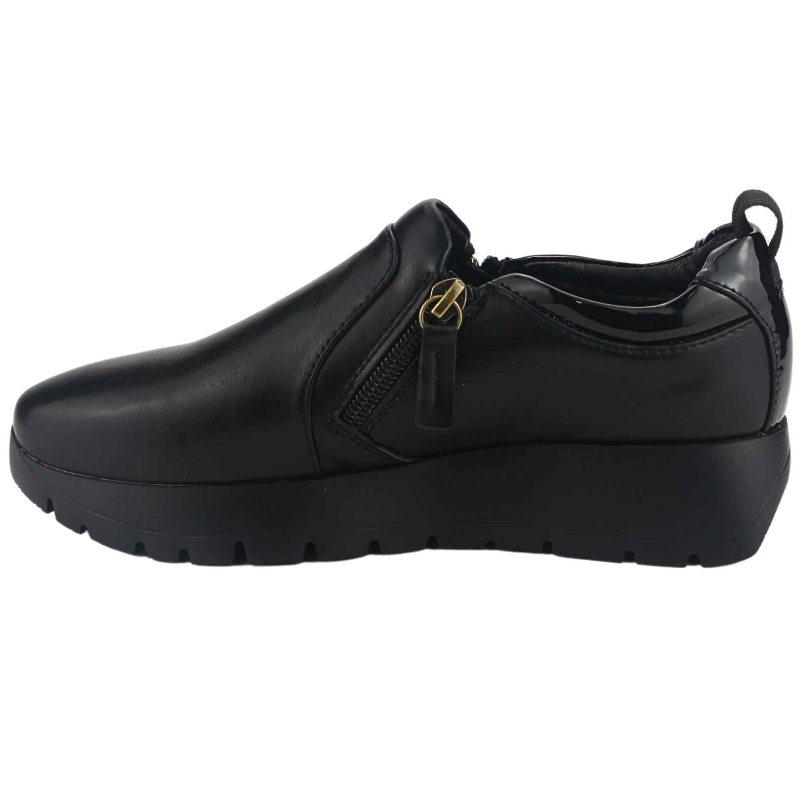 Zapato Chalada Mujer Wonder-6 Negro Casual