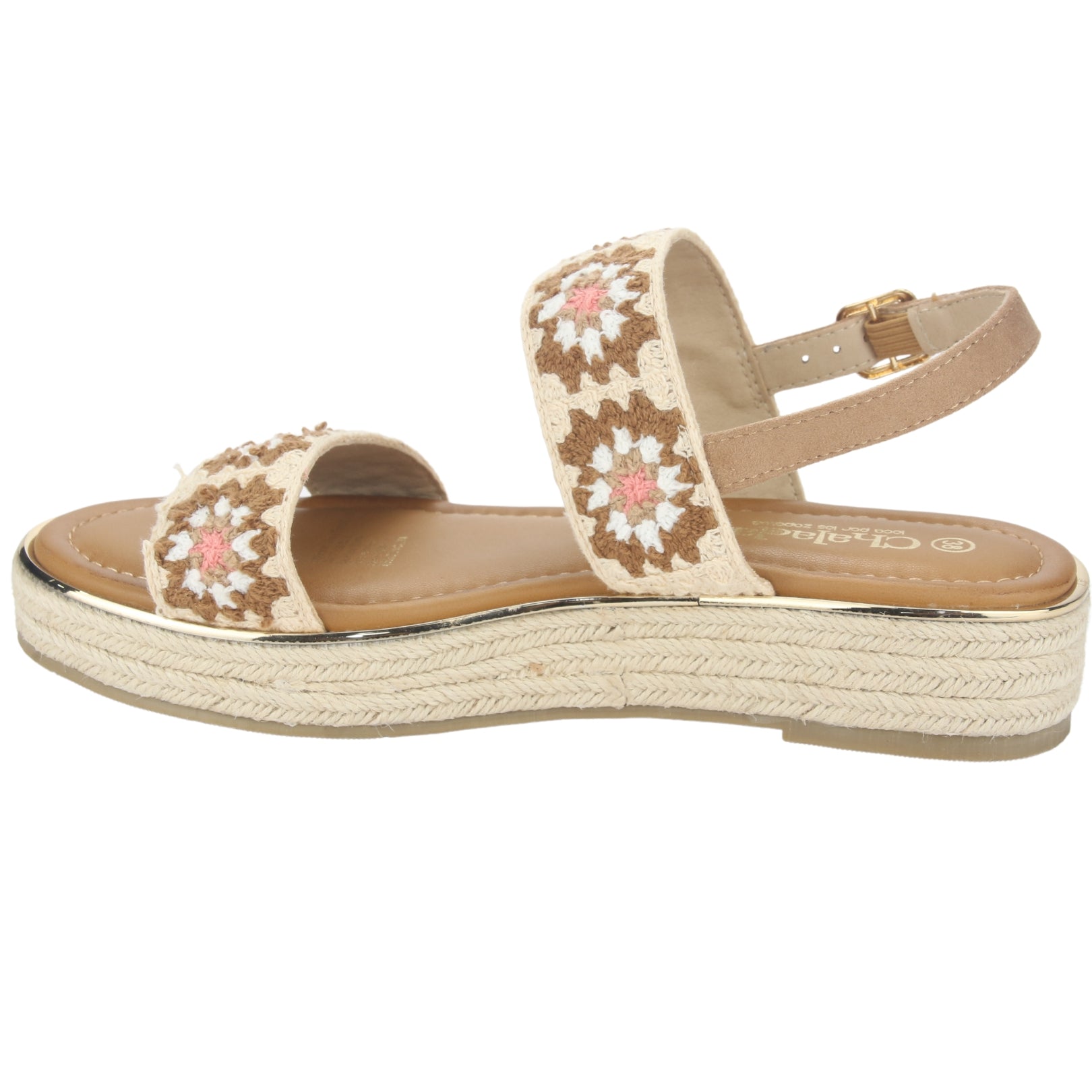 Sandalia Chalada Mujer Lila-16 Beige Casual