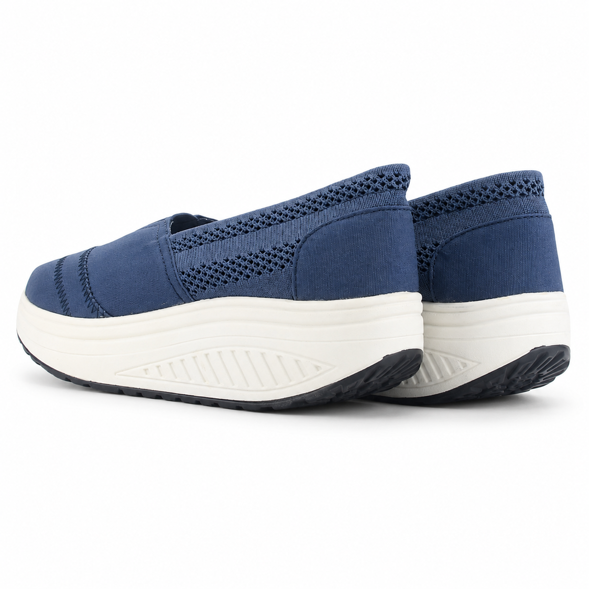 Zapatilla Azul Marino Mujer Urbano Funway Tija