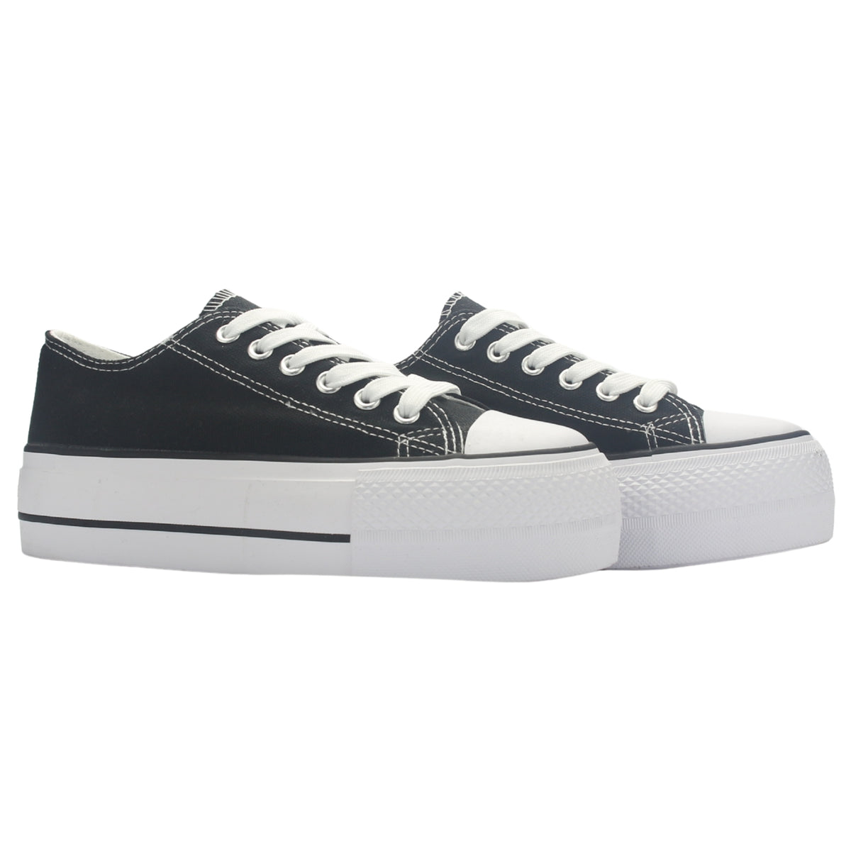 Zapatilla Mujer Chalada Cruni-1 Negro Urbano