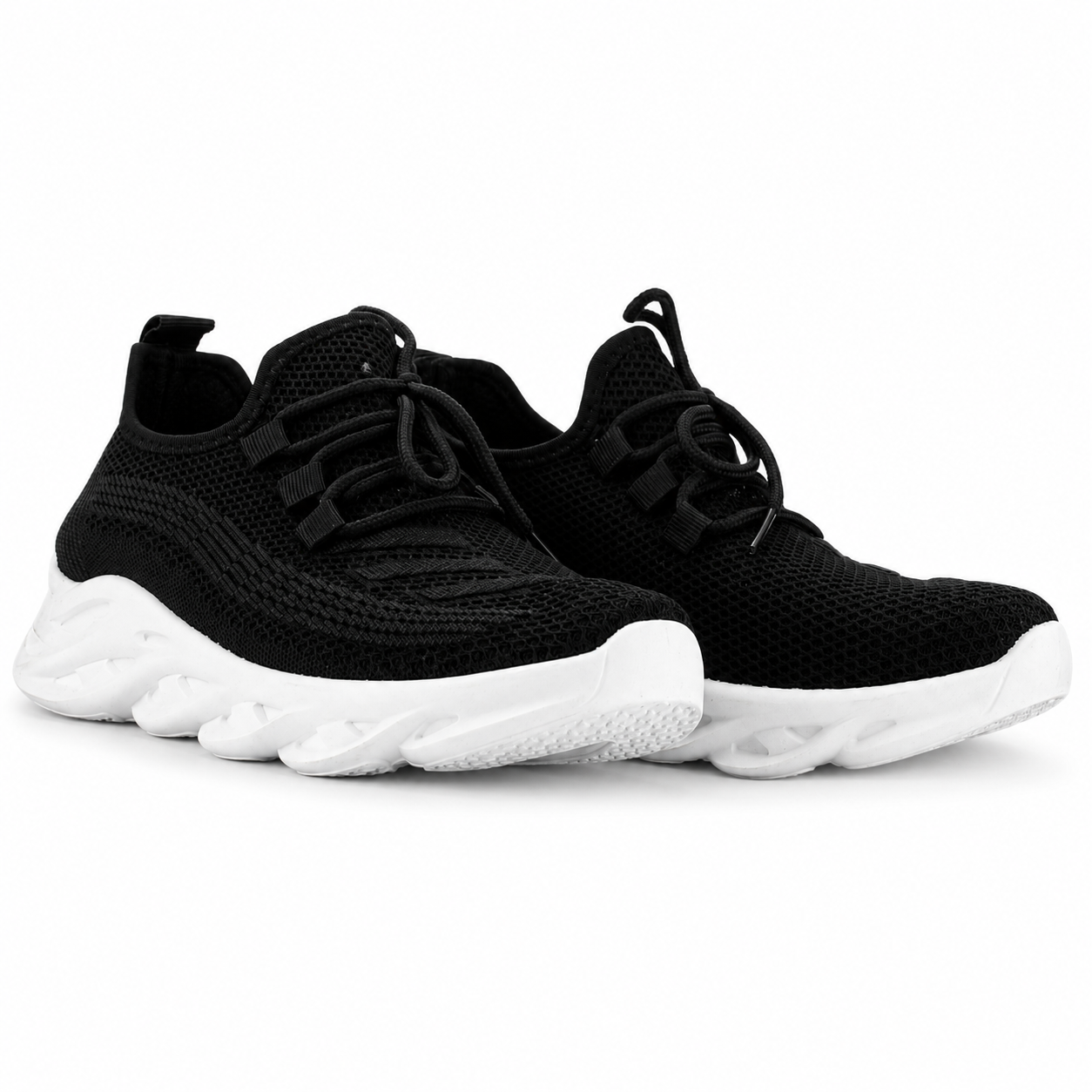 Zapatilla Negro Mujer Urbano Funway Socket