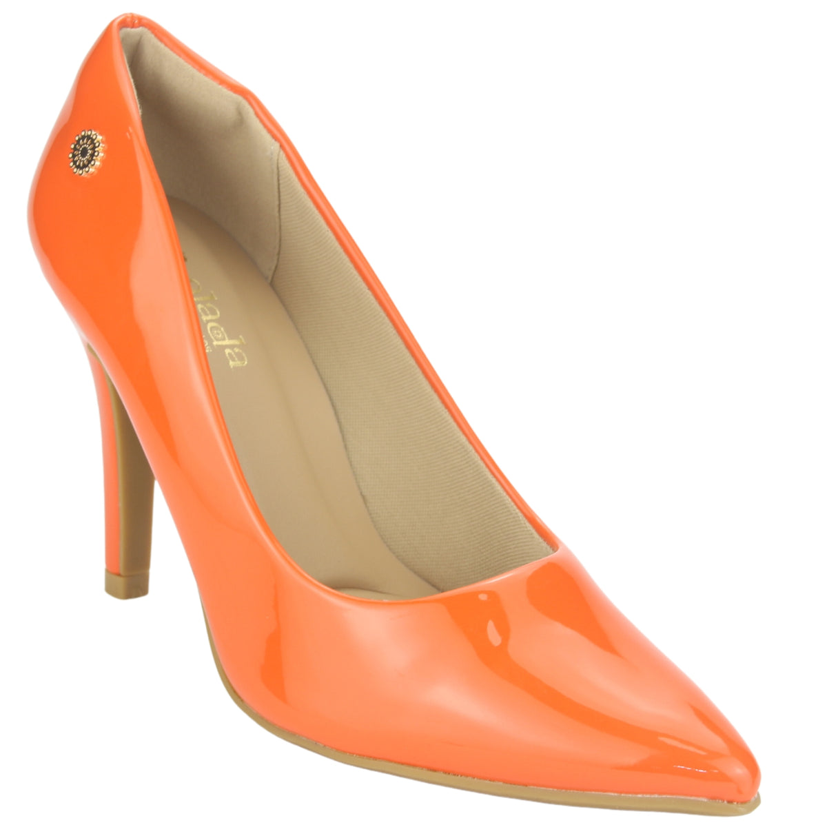 Zapato Chalada Mujer Clora-4 Naranjo Casual