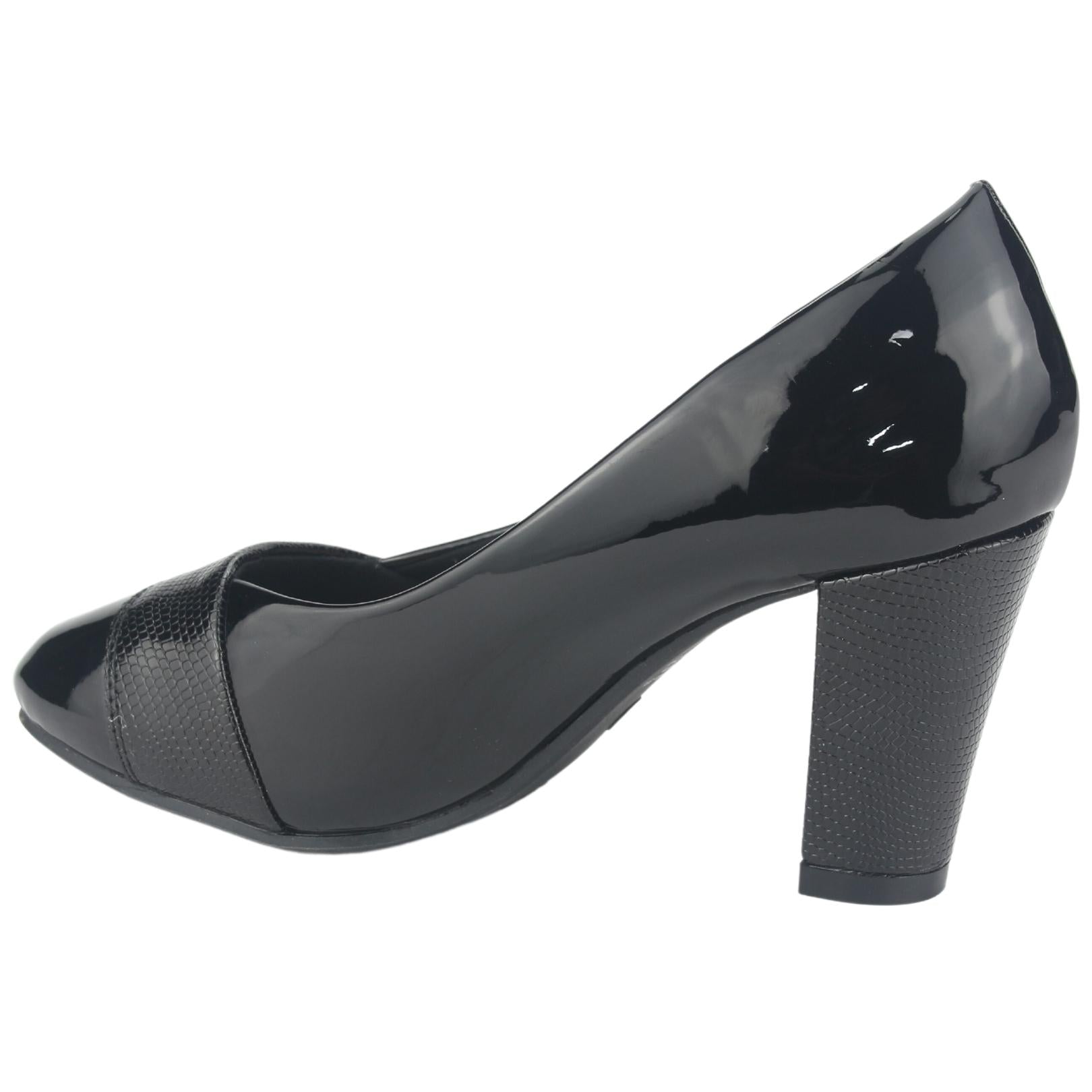 Zapato Chalada Mujer Cobna-9 Negro Casual