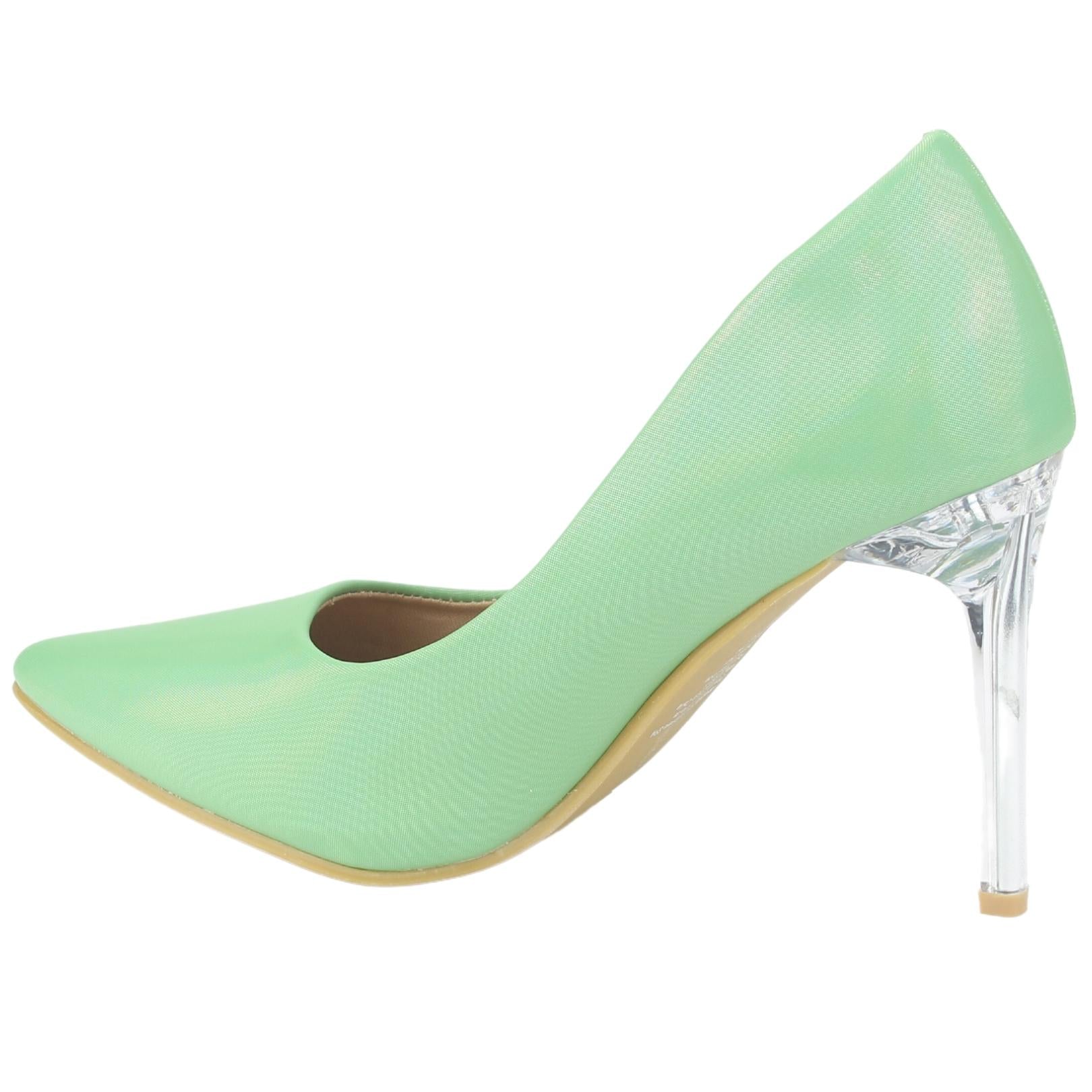 Zapato Chalada Mujer Cristal-1 Verde Casual