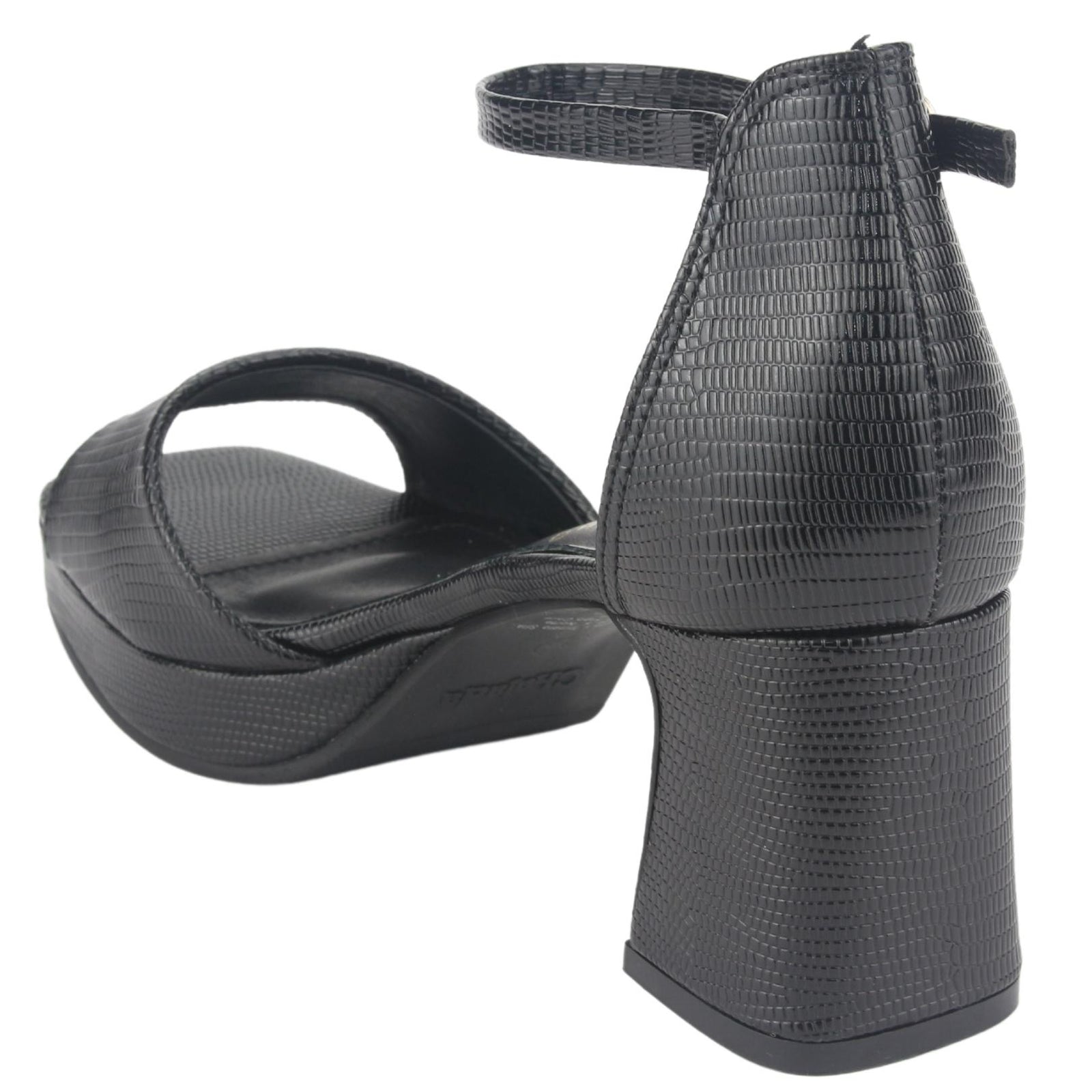 Sandalia Chalada Mujer Flora-2 Negro Casual