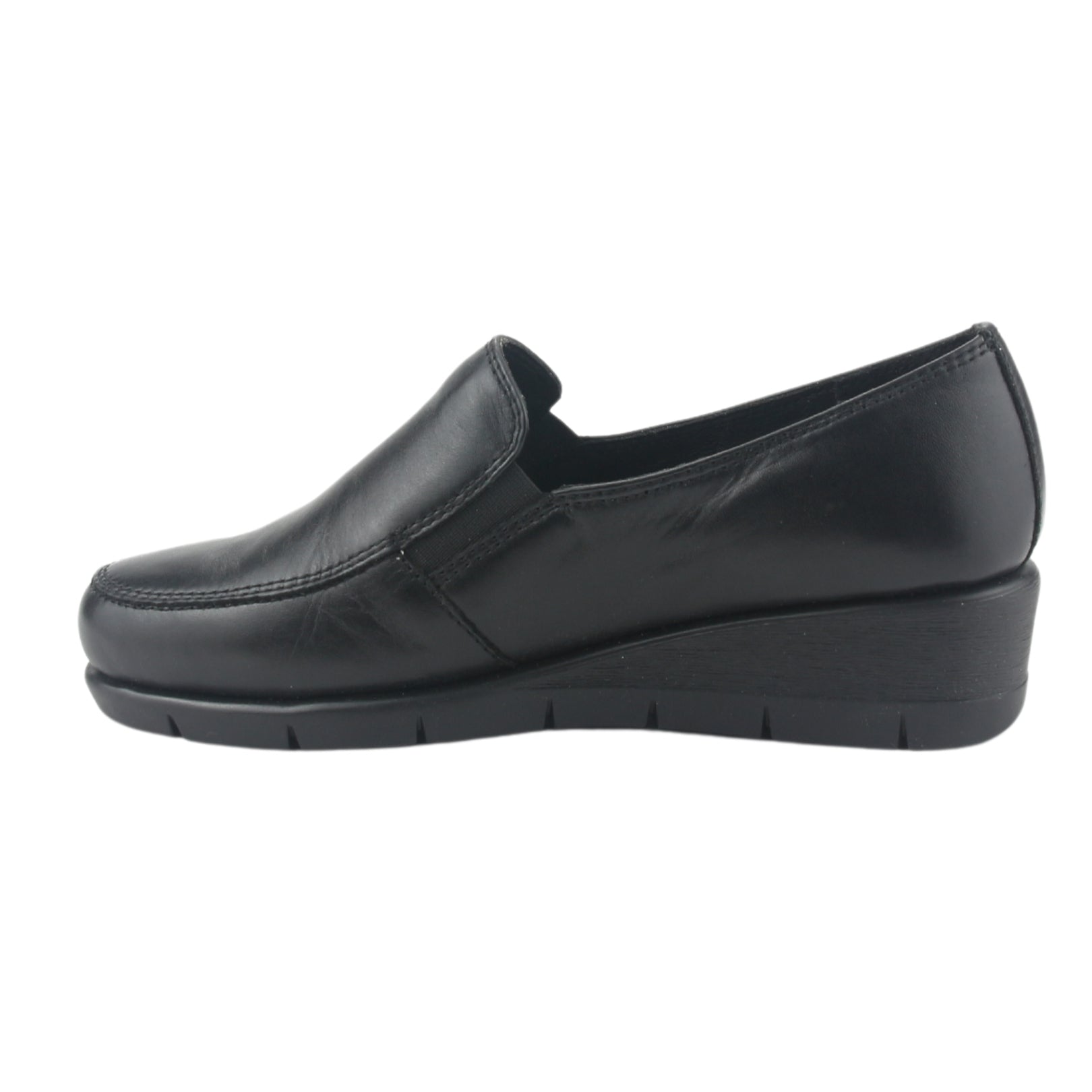 Zapato de Cuero Chalada Mujer Calafate-1 Negro Casual