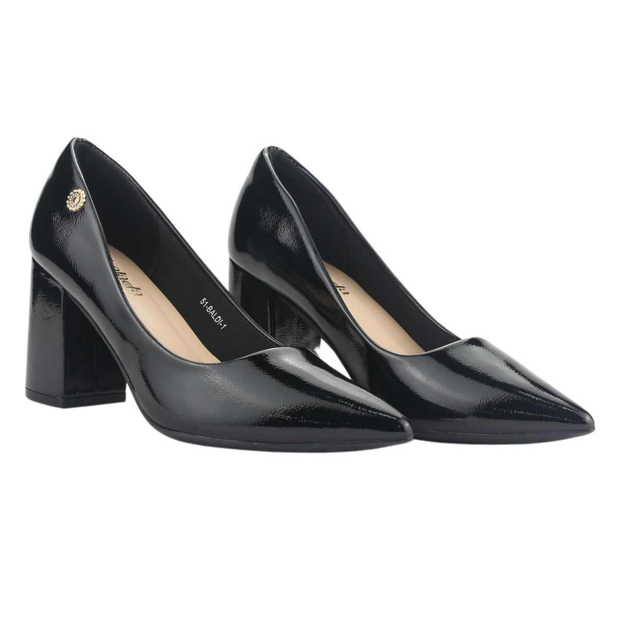 Zapato Chalada Mujer Baldi-1 V Negro Casual