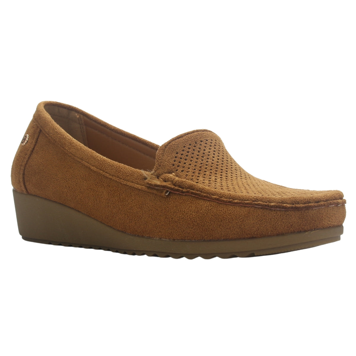 Mocasin Mujer Chalada Malu-4 Camel Casual