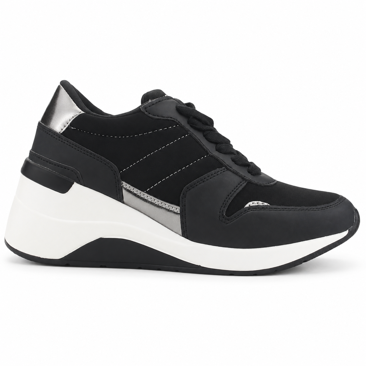 Zapatilla Negro Mujer Urbano Funway Saly