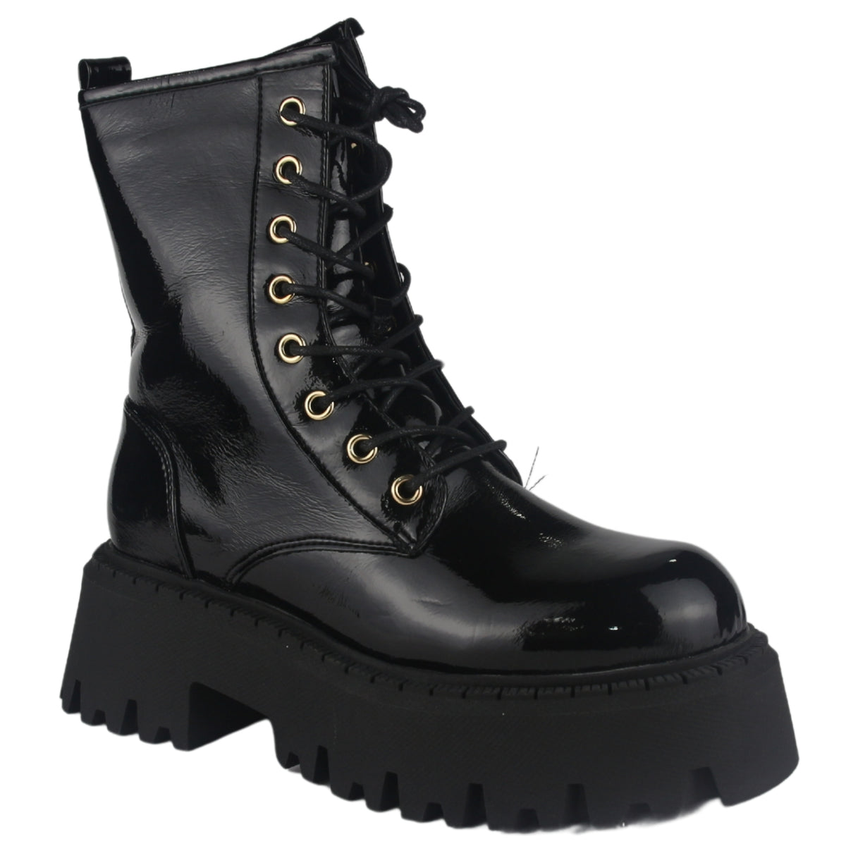 Bota Chalada Mujer Tractor-21 Negro Casual