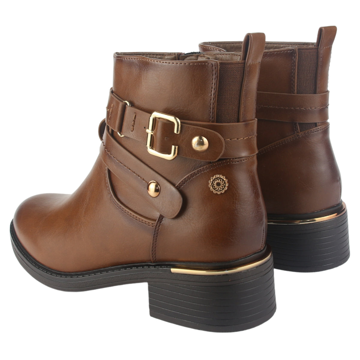 Botin Chalada Mujer Trafa-20 Café Casual