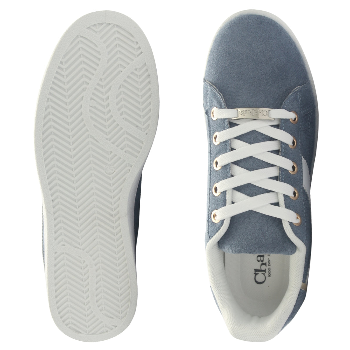 Zapatilla Mujer Chalada Pita-1 Azul Urbano