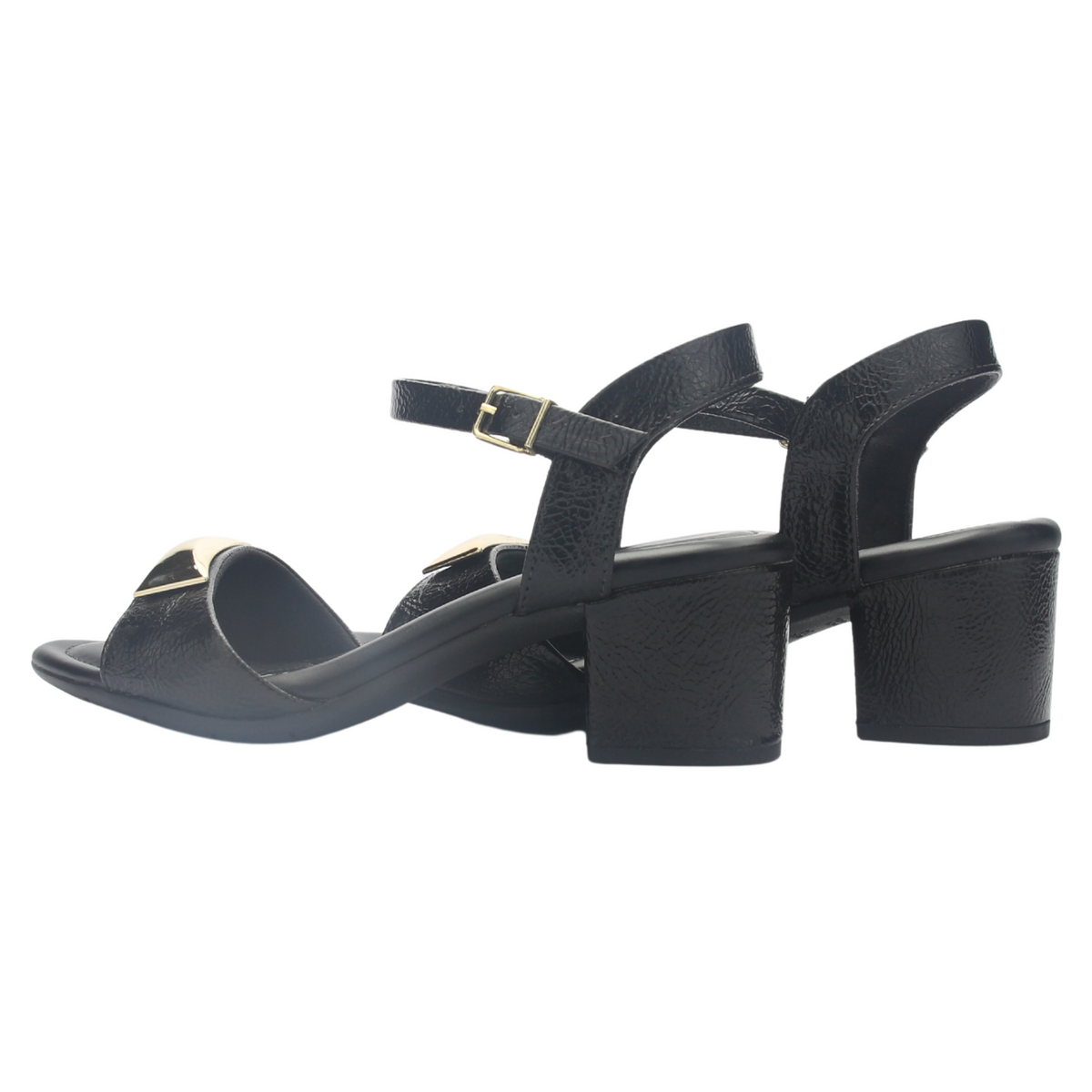 Sandalia Mujer Negro Comfortflex 2557402 Casual