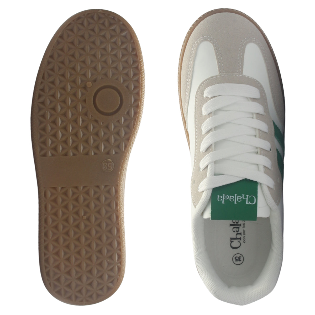 Zapatilla Mujer Chalada Antu-1 Blanco Urbano