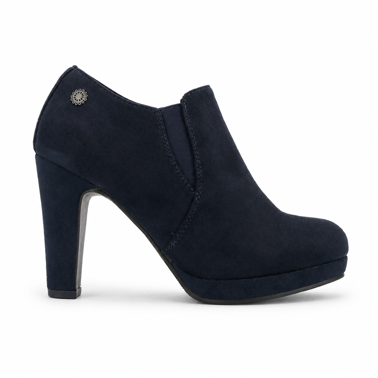 Zapato Azul Marino Mujer Casual Chalada Plataform