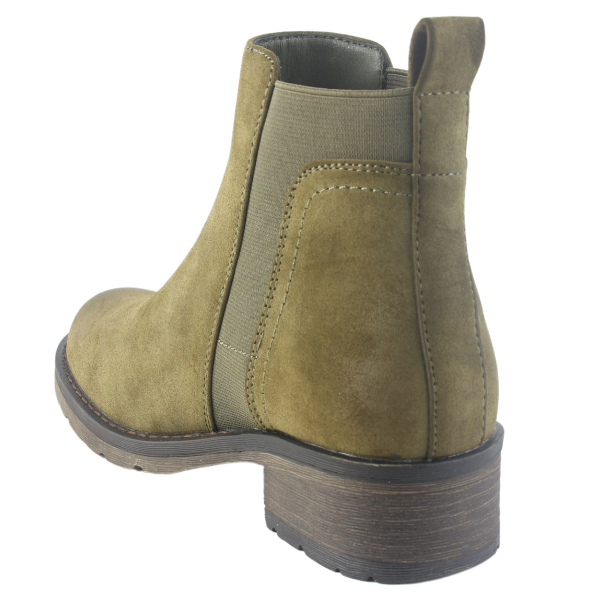 Botin Chalada Mujer Torri-28 Oliva Casual