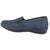 Mocasin Chalada Mujer Deco-1 Azul Comfort