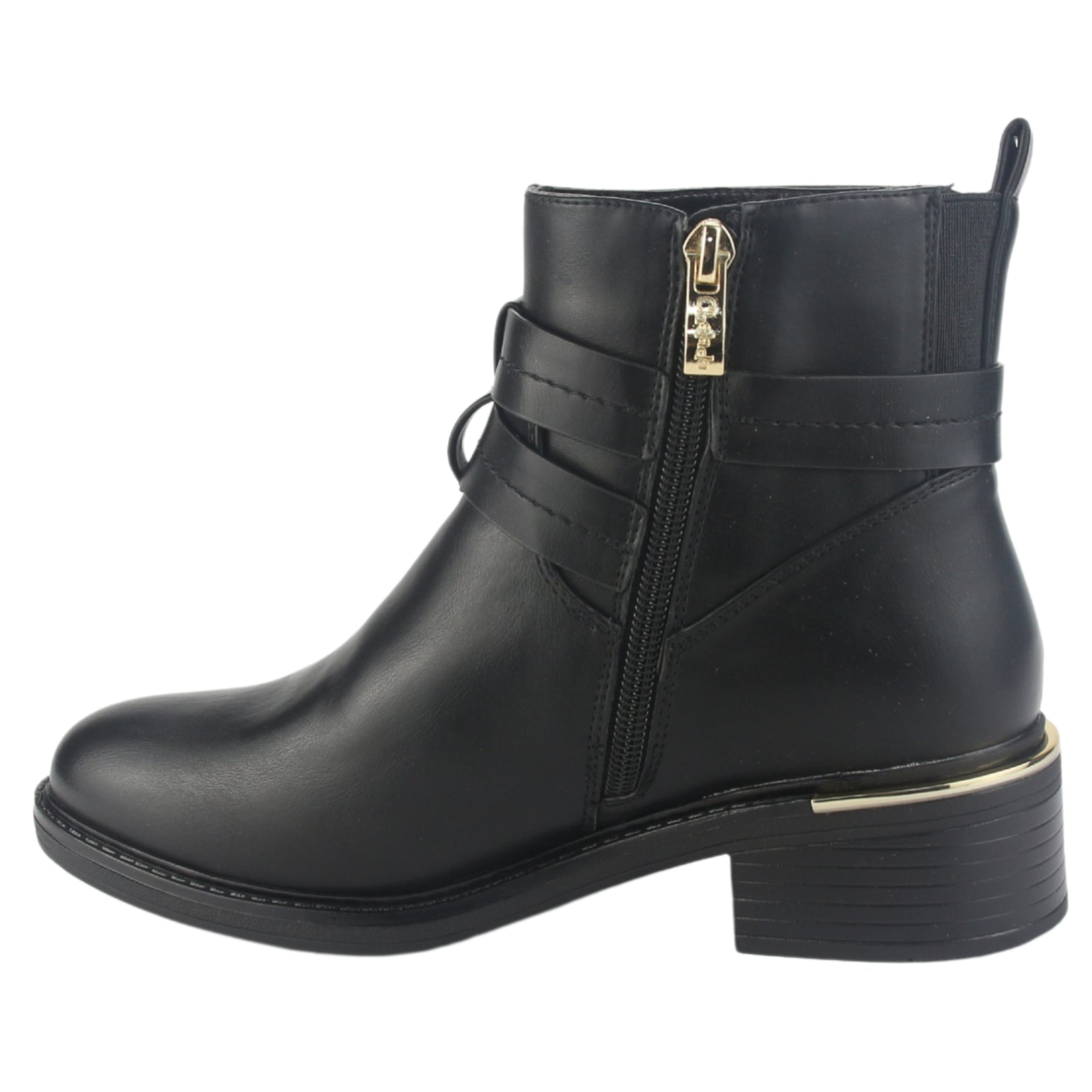 Botin Chalada Mujer Trafa-20 Negro Casual