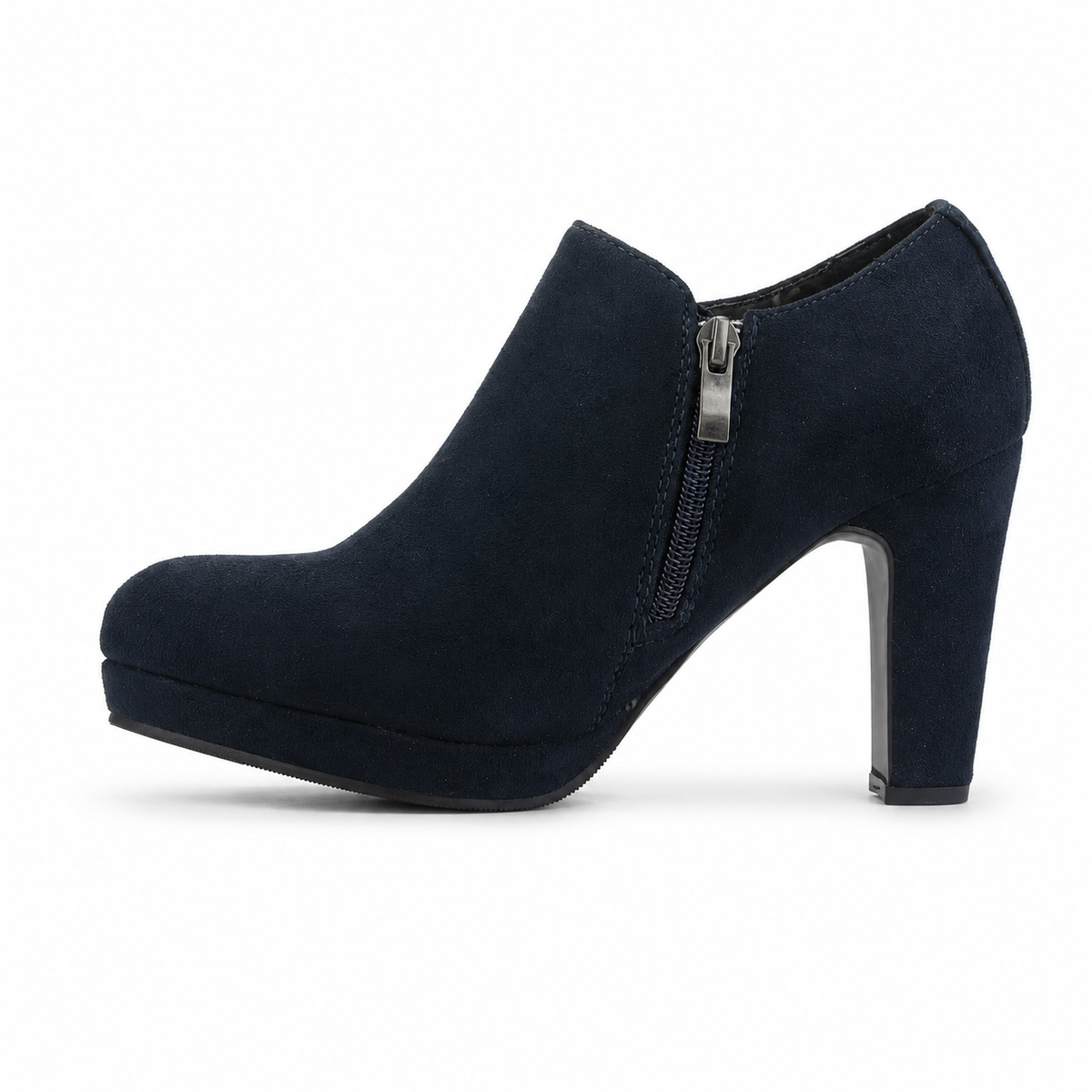 Zapato Azul Marino Mujer Casual Chalada Plataform