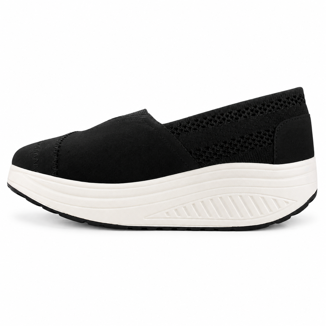 Zapatilla Negro Mujer Urbano Funway Tija