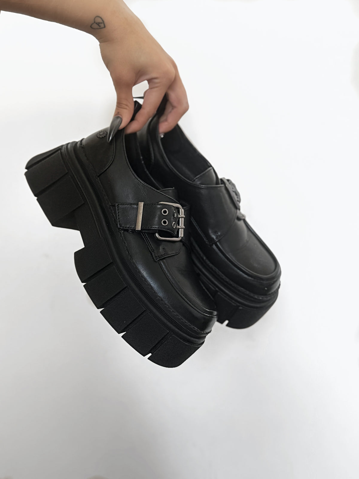 Mocasin Chalada Mujer Bresh-1 Negro Casual