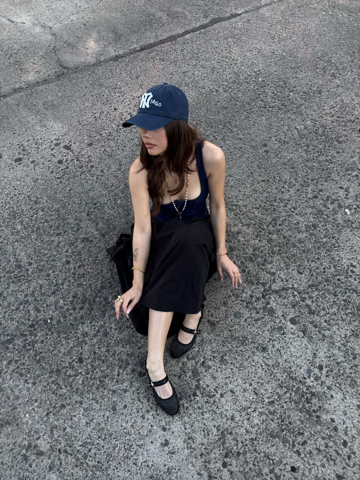 Ballerina Chalada Mujer Miu-6 Negro Casual