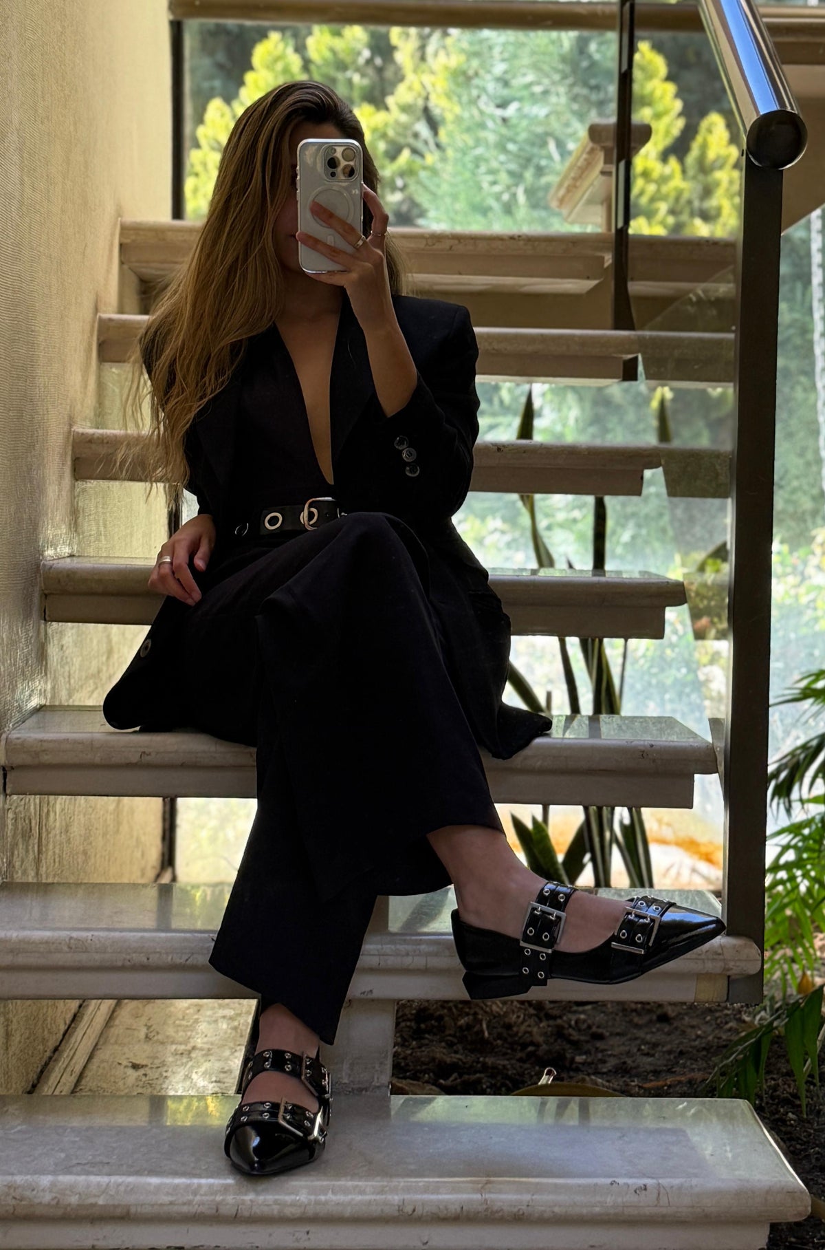 Ballerinas de Mujer Negro Casuales Chalada Slik-1