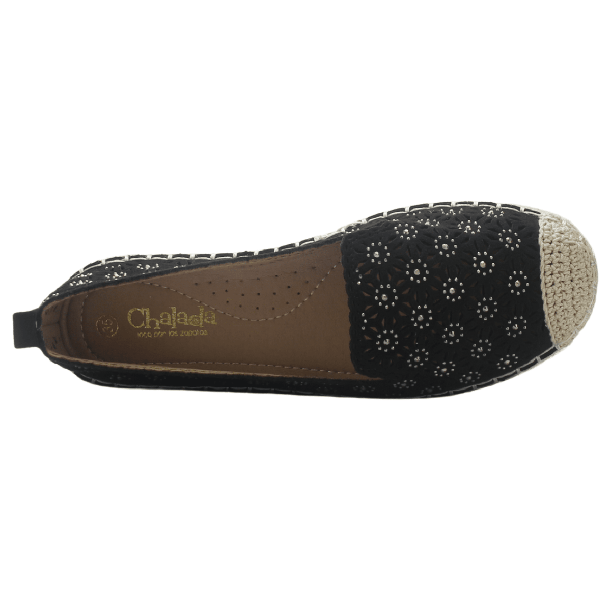 Alpargata Mujer Casual Negro Chalada Dijon-16 Ballerinas Chalada 