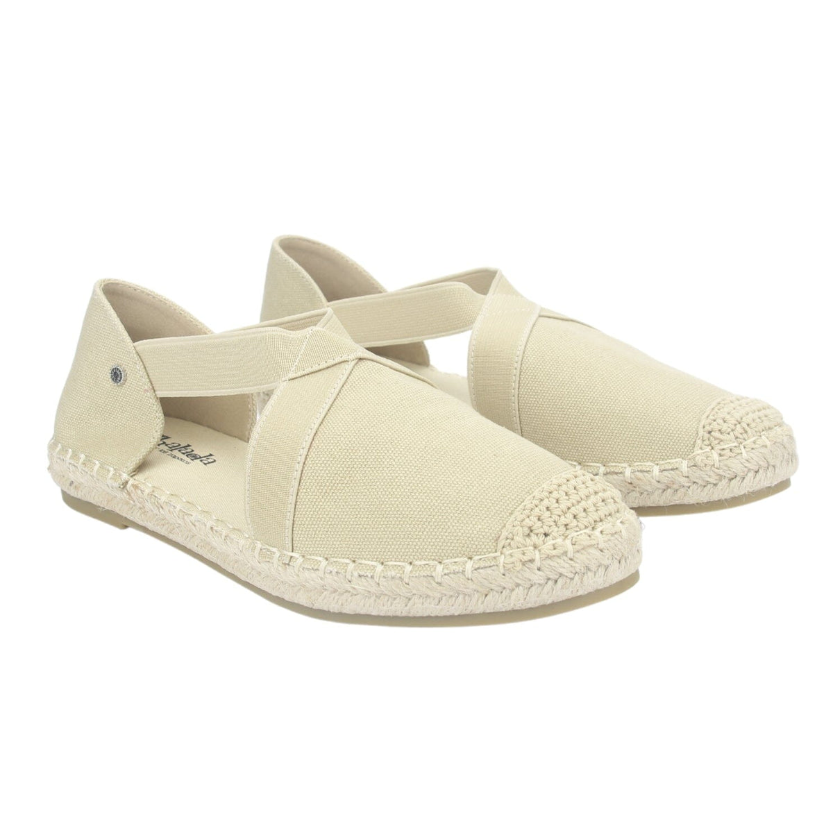 Alpargatas Chalada Mujer Dijon-14 Beige Casual Zapatos Planos Comfort Chalada 