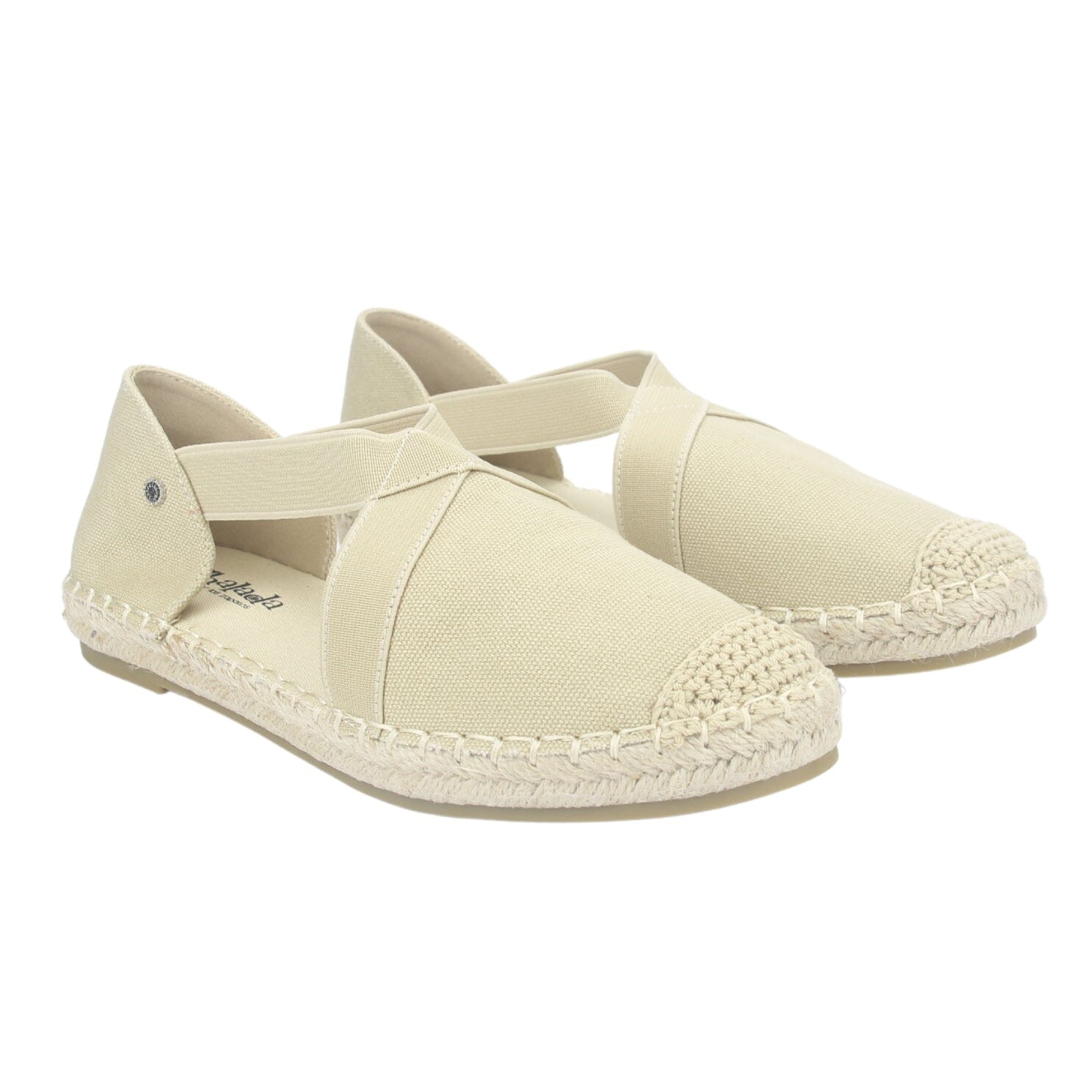 Alpargatas Chalada Mujer Dijon-14 Beige Casual Zapatos Planos Comfort Chalada 