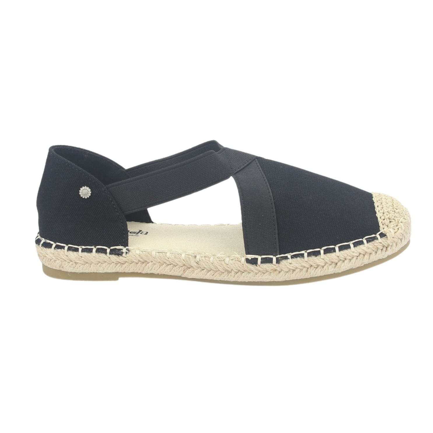 Alpargatas Chalada Mujer Dijon-14 Negro Casual Zapatos Planos Comfort Chalada 