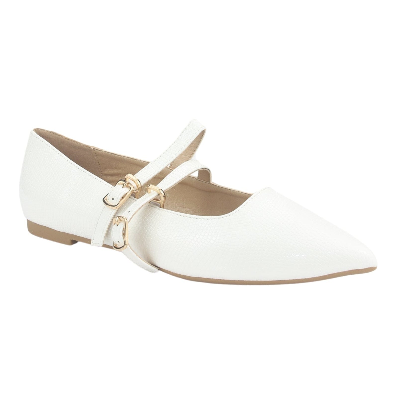 Ballerina Chalada Mujer Maris-5 Blanco Casual Ballerinas Chalada 