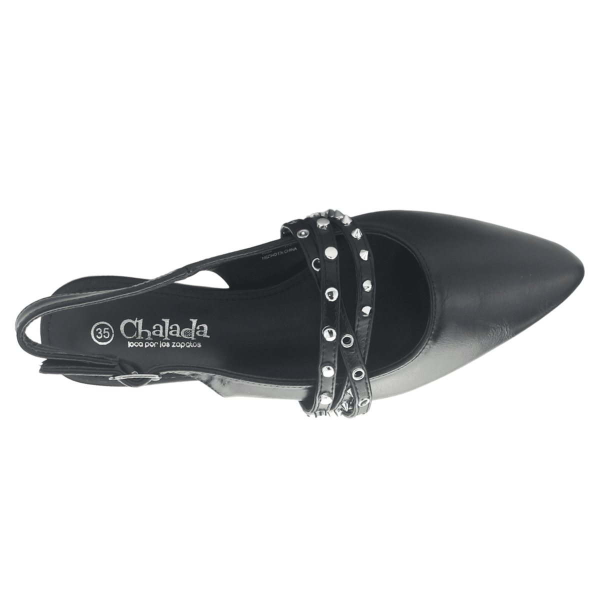 Ballerina Chalada Mujer Maris-6 Negro Casual Ballerinas Chalada 