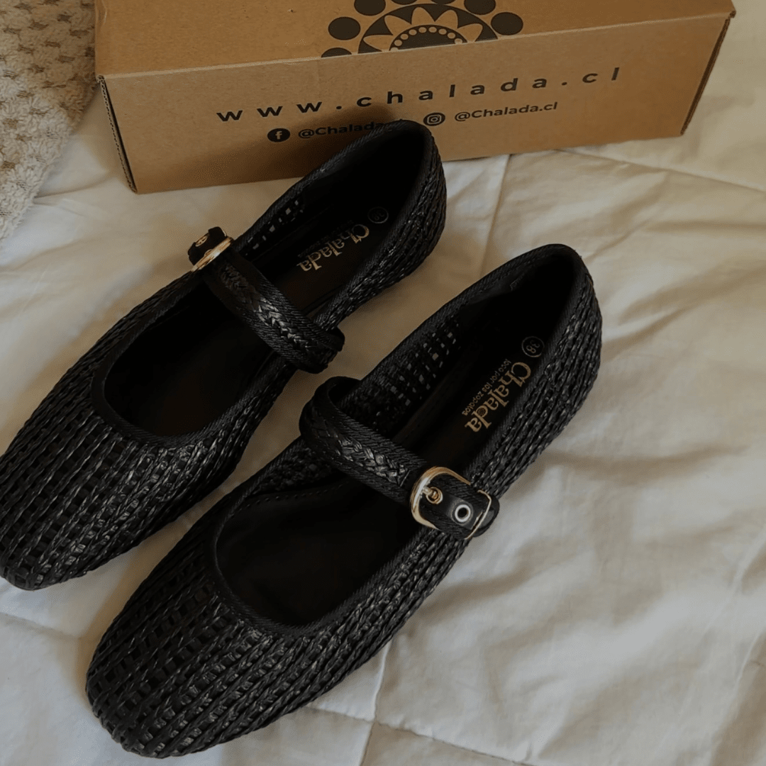 Ballerina Chalada Mujer Miu-6 Negro Casual Ballerinas Chalada 