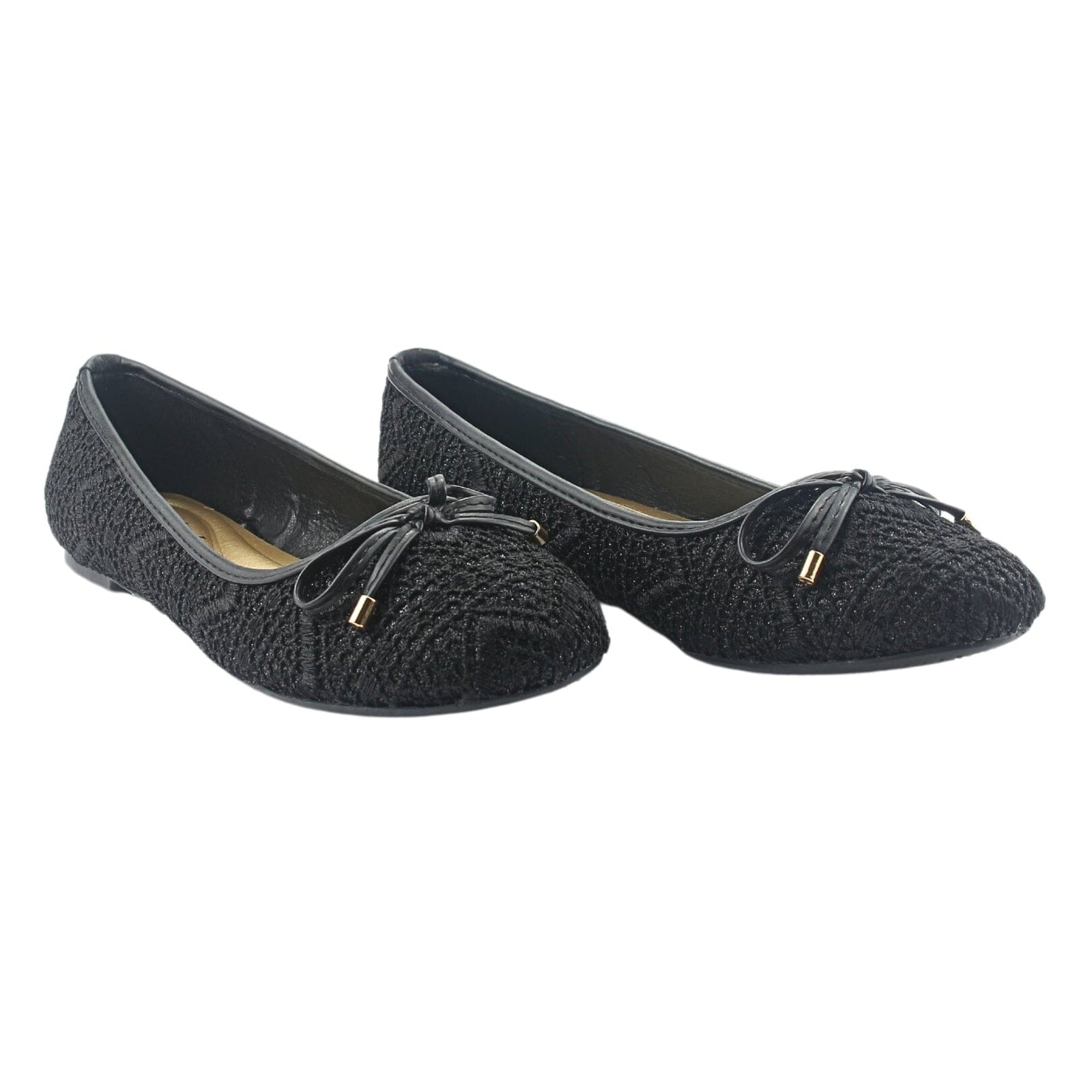 Ballerina Chalada Mujer Nathan-27 Negro Casual Zapatos Planos Chalada 