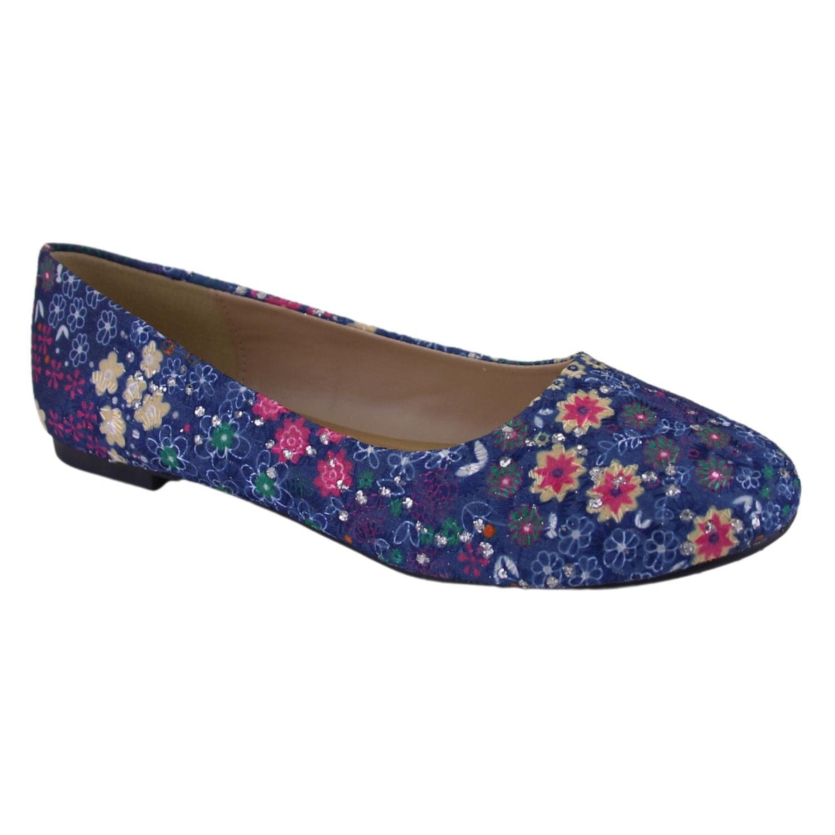 Ballerina Chalada Mujer Nathan-6 Azul Casual Zapatos Planos Chalada 