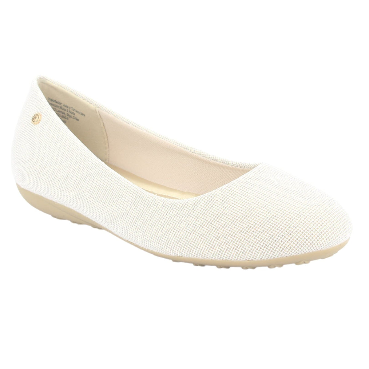 Ballerina Chalada Mujer Oslo-95 Dorado Casual Ballerinas Chalada 